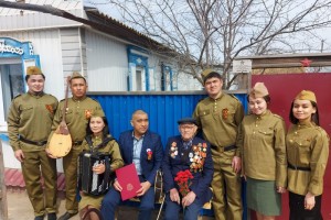 В Астраханской области началась акция «Поздравь ветерана с победой!»