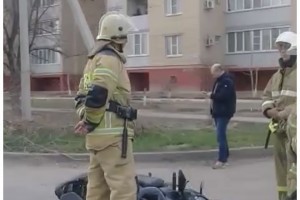 В Астрахани при столкновении с авто пострадал мотоциклист