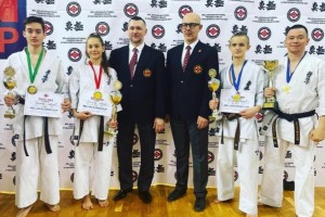 Астраханские каратисты выиграли 4 медали на международном турнире в Белоруссии
