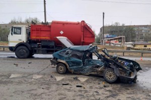 В ДТП на трассе под Астраханью погиб водитель