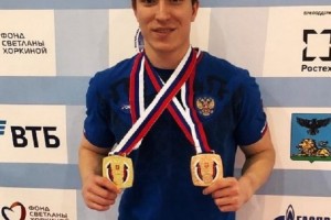 Астраханский гимнаст выиграл две медали на всероссийских соревнованиях в Белгороде