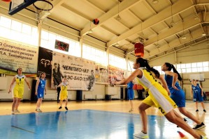 Астраханки завершили выступление в Школьной баскетбольной лиге