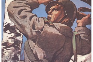 В День Победы на площади Ленина астраханцы увидят известные плакаты времен войны