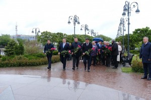В Астрахани отметили день рождения Гейдара Алиева