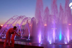 В Астрахани готовятся к запуску фонтанов