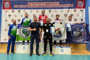 Астраханец выиграл бронзу на чемпионате России по панкратиону