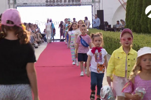 На Каспийской неделе моды юные астраханцы попробовали себя в роли стилистов