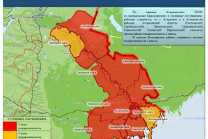 В Астраханской области МЧС повысило пожароопасность до 5 класса