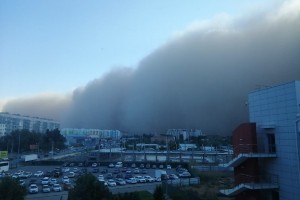 В МЧС Калмыкии астраханцам не подтвердили информацию о&#160;второй пыльной буре