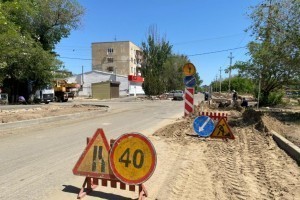 На улице Александрова в Астрахани проложат 450 метров трубопровода