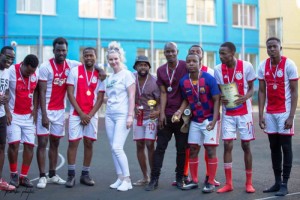 В Астрахани иностранные студенты отметили День Африки турниром по мини-футболу