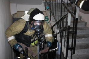 В Астрахани два пожара в одном доме потушили до прибытия спасателей