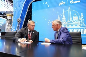Игорь Бабушкин обсудил на Петербургском экономическом форуме ход газификации Астраханской области