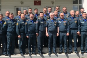 Сборы руководителей спасательных воинских формирований  МЧС России проходят в Подмосковье