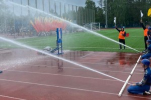 Команда Санкт-Петербургского университета МЧС России завоевала первое место в соревновании по пожарно-спасательному спорту