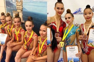 Астраханские гимнастки  выиграли 4 медали на всероссийском турнире среди «крымчанок»