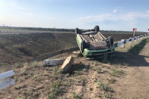 В Астраханской области водителю иномарки стало плохо, в ДТП пострадал ребенок