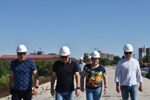 В Астрахани ремонт Милицейского моста идёт без выходных
