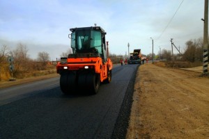Дорожники завершают капитальный ремонт трассы Астрахань-Камызяк