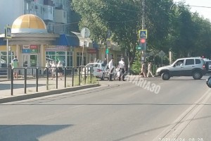 В Астрахани после утечки газа при ДТП перекрыли улицу Ширяева