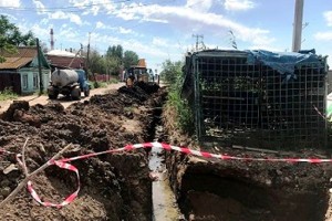 В Астрахани меняют ветхий водопровод