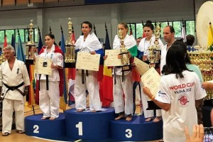 Астраханские девушки выиграли медали Кубка мира по киокусинкай каратэ