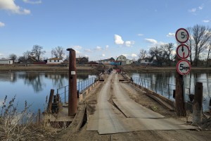 В Астраханской области ремонт ещё одного моста вызвает опасение