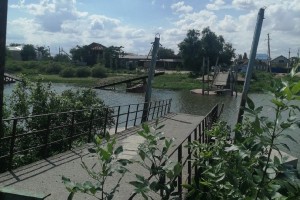 В Астрахани не ведется ремонт затонувшего понтонного моста