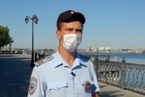 В Астрахани за неделю оштрафовали 128 человек без&#160;масок