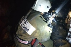 В Астраханской области при пожаре погиб 75-летний мужчина