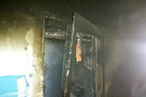В Астрахни горела комната в жилой 5-этажке