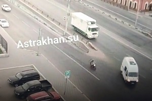 В Астрахани 26-летний мотоциклист попал в&#160;аварию у&#160;Нового моста