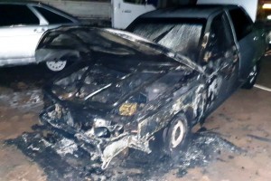 В Астраханской области электронеполадки  сожгли трансформатор и автомобиль