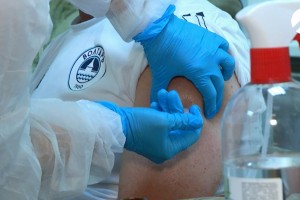 Футболисты «Волгаря» всем составом вакцинировались от коронавируса