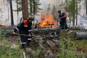 В Якутии за сутки ликвидировали 34 пожара