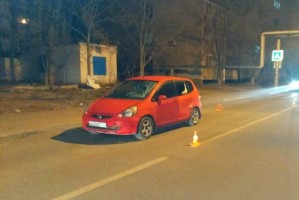 В Астрахани автоледи сбила девушку на пешеходном переходе