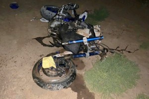Ночью в Астрахани разбился мотоциклист