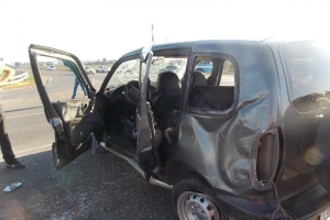 В результате столкновения три автомобиля получили технические повреждения
