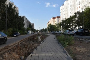В Астрахани продолжают благоустройство общественных пространств по проекту «Народный бюджет»