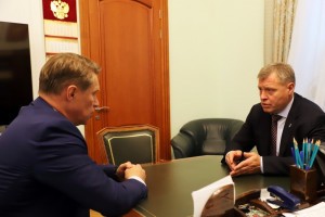 Игорь Бабушкин встретился с министром здравохранения РФ