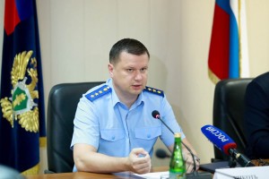 Заместитель генпрокурора РФ Андрей Кикоть приехал с визитом в Астрахань