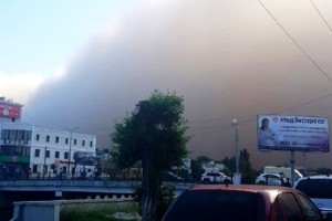 МЧС предупреждает о возможных пыльных бурях в Астраханской области