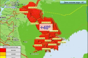 МЧС предупреждает: Астраханская область вновь вся «красная»