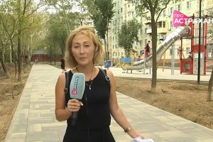 В Астрахани благоустраивают бульвар Энергетиков