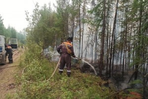 В Якутии за сутки ликвидировали 13 природных пожаров на площади свыше 17 тыс. га