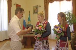 Астраханские спортсменки привезли из Баку золотые медали