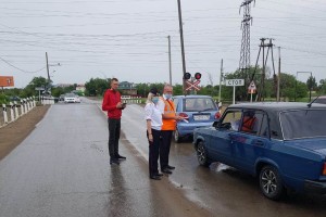 Месячник «Внимание, переезд!» стартовал в Астраханском регионе Приволжской железной дороги