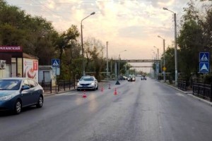 В Астрахани сбившего  15-летнего пешехода и скрывшегося с места ДТП водителя задержали