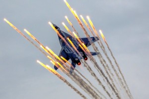 Разбившийся в Астраханской области  МиГ-29 имитировал ночное бомбометание