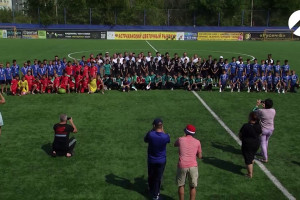 В Астрахни состоялся детский футбольный турнир памяти первого президента Чечни